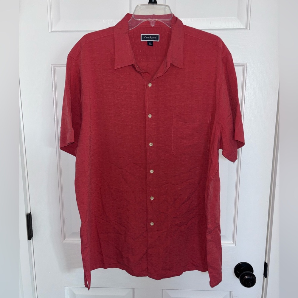 Club Room Button Down T-Shirt